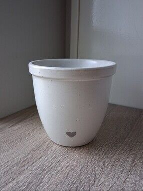🌷 Hearth & Hand Ceramic Stoneware Heart Planter Pot